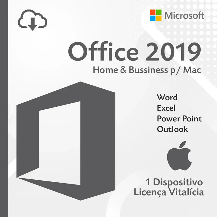 Office Home & Business 2019 License for Mac - [Genuine & Lifetime] | Digital Delivery After Purchase